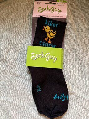 Biker Chick SOCK GUY S/M cycling socks NWT